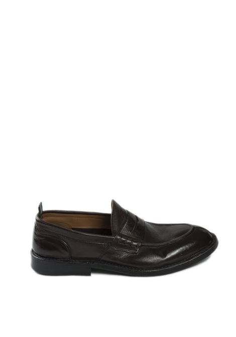 dark brown leather loafer GREEN GEORGE | 1024MAREMMA-MORO